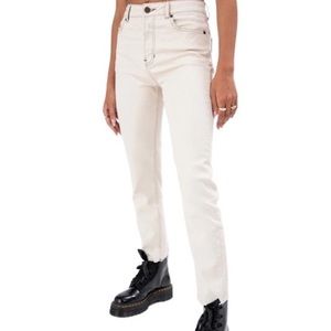 Adika High-Waisted Straight Jeans
